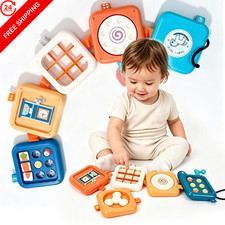 Busy Board for 1 Year Old Montessori Travel Toys Toddler