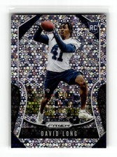 David Long 2019 Panini Prizm #386 Rookie Los Angeles Rams Disco RC
