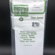 Evergreen Scale Models Styrene Clapboard #4081 USA Model Railroad