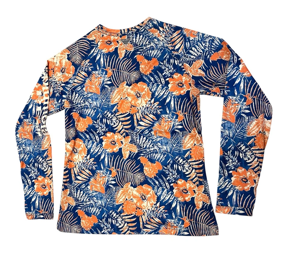 Columbia PFG Mujer Hawaiano Floral Erupciones Protector M con Omni-Sombra COMO NUEVO Foto 2 de 4