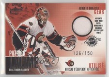 2003-04 Pacific Atomic McDonald's Game-Used Gear 126/150 Patrick Lalime #18 4j8