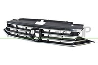KüHlergrill KüHlergitter Chrom Schwarz GläNzend FüR Vw Passat Variant