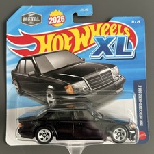 Hot Wheels XL 1991 Mercedes Benz 500E in Black New Sealed combine postage