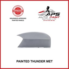 FORD GALAXY 2010-2014 NEW DRIVER WING MIRROR COVER PAINTED THUNDER MET