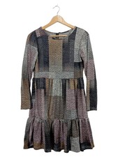 Victoria & Violet Abito Donna Bohemian Multicolore (IT 42, EU 38, INT M)