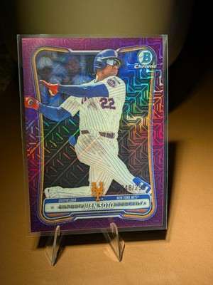 2026 Bowman Chrome Mega Box - Juan Soto #67 Fuchsia Mojo /299 - Mets NEW!!!!
