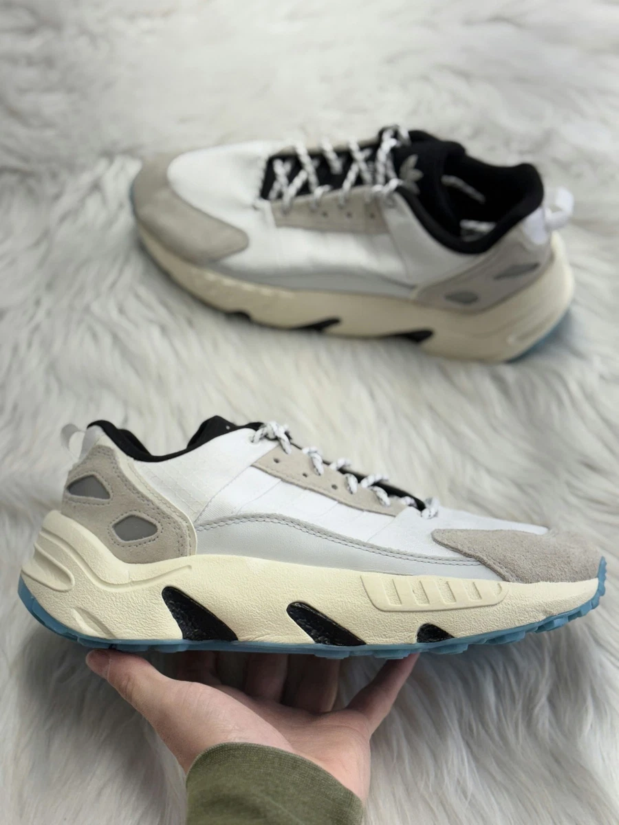 Preços baixos em adidas ZX 22 Boost Crystal White Blue | eBay