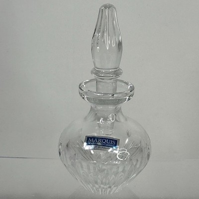 Marquis Waterford Crystal Perfume Bottle Dabber Stopper Vanity Decanter Poland