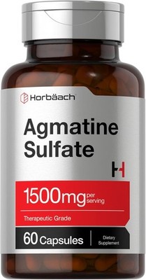 Agmatine Sulfate Capsules 1500mg | 60 Pills | Pharmaceutical Grade | Non-GMO,...
