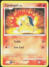 Cyndaquil 79/123 Common Mysterious Treasures MP Pokemon on eBay