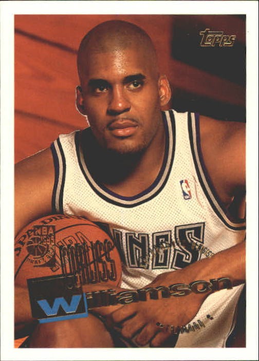 1995-96 Topps #244 Corliss Williamson RC - BSK