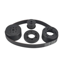 Aluminum Gilmer Belt Drive Pulley Kit For Sbm Small Block Mopar 318 340 360 Aluminum Gilmer Belt Drive Pulley Kit For Sbm Small Block Mopar 318 340 360