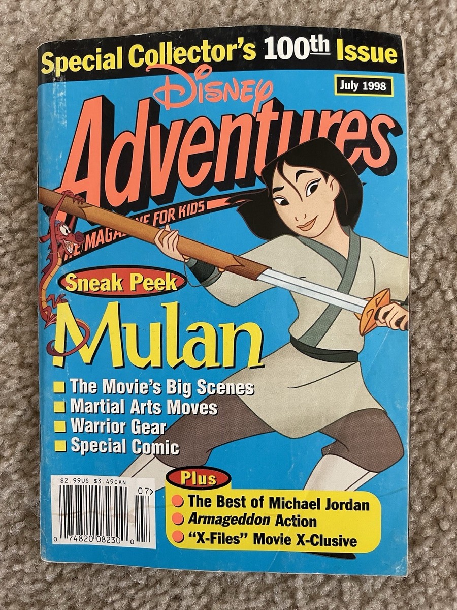 Disney Adventures Magazine July 1998 Vol 8 #9 Special Collectors