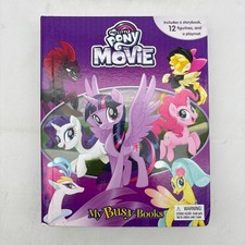My Busy Books My Little Pony The Movie COMPLETE 2017 Book 12 Toy Figures Mat