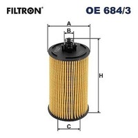Filtron Oe 684/3 ÖLfilter FüR Chevrolet, Opel, Vauxhall