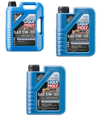 LIQUI MOLY 5W-30   7L Pack   Fully Synthetic Engine Oil   2038/2039