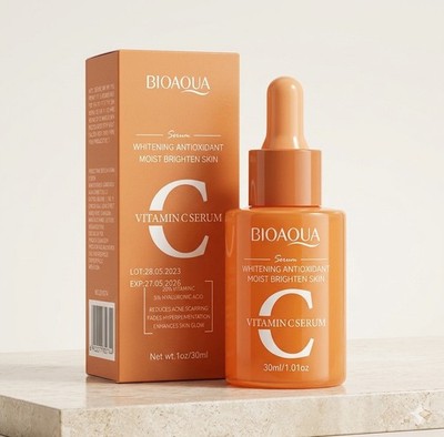 Vitamin C Gesichtsserum Anti-Flecken Glanz Feuchtigkeitsspendend Strahlende Haut 30ml Anti-Aging
