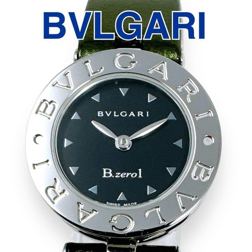 Bvlgari B Zero One BZ22S Enamel Black Ladies Watch Used | eBay