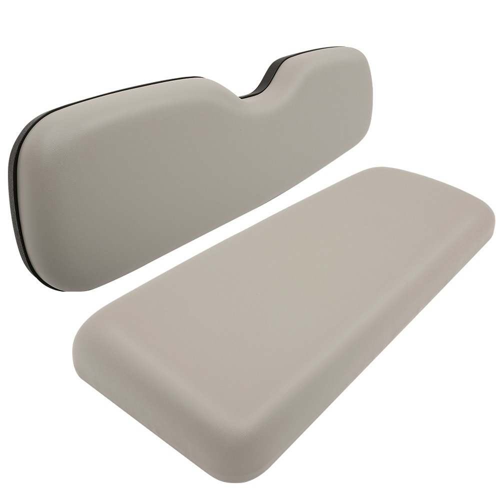 Rear Golf Cart Cushion Set For EZGO RXV GTW Golf Cart Rear Seat Kit Stone