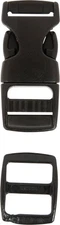 Liberty Mountain 5/8" Side Release Buckle with Slider | Adjustable Ladderlock