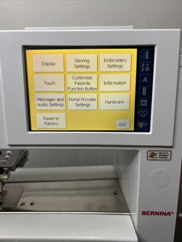 Bernina Artista 730E Sewing and Embroidery Machine Tested Working W/Foot Pedal! - Picture 11 of 22