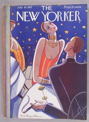 New Yorker Magazine - July 23, 1927 ~~ classic S.W. Reynolds cover 