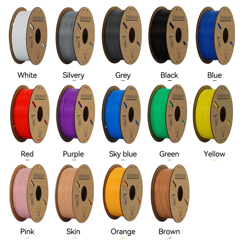 New 10KG 3D Printer Filament Lot PLA 1.75mm Material Spool Printing Random Color - Image 2 of 4