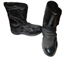 Oxtar Leather Motorcycle Road boots Size EU42 UK 7.5-8