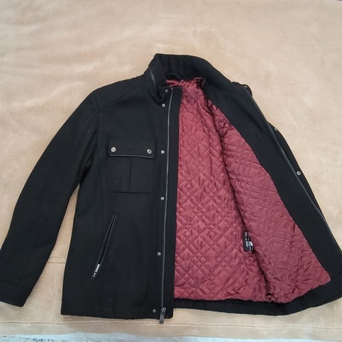 Express Black Wool Blend Jacket - Picture 2 of 5