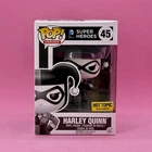 Funko Pop! DC Heroes Harley Quinn #45 Hot Topic Mystery Exclusive Black & White