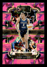 2024 Panini WNBA Select Satou Sabally Pink Ice Concourse SP Dallas Wings #39