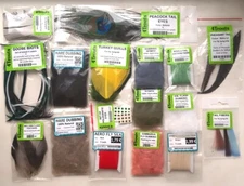 FLY TYING KIT SET FOR BEGINNERS #12-2020 nymph wet fly materials for starters