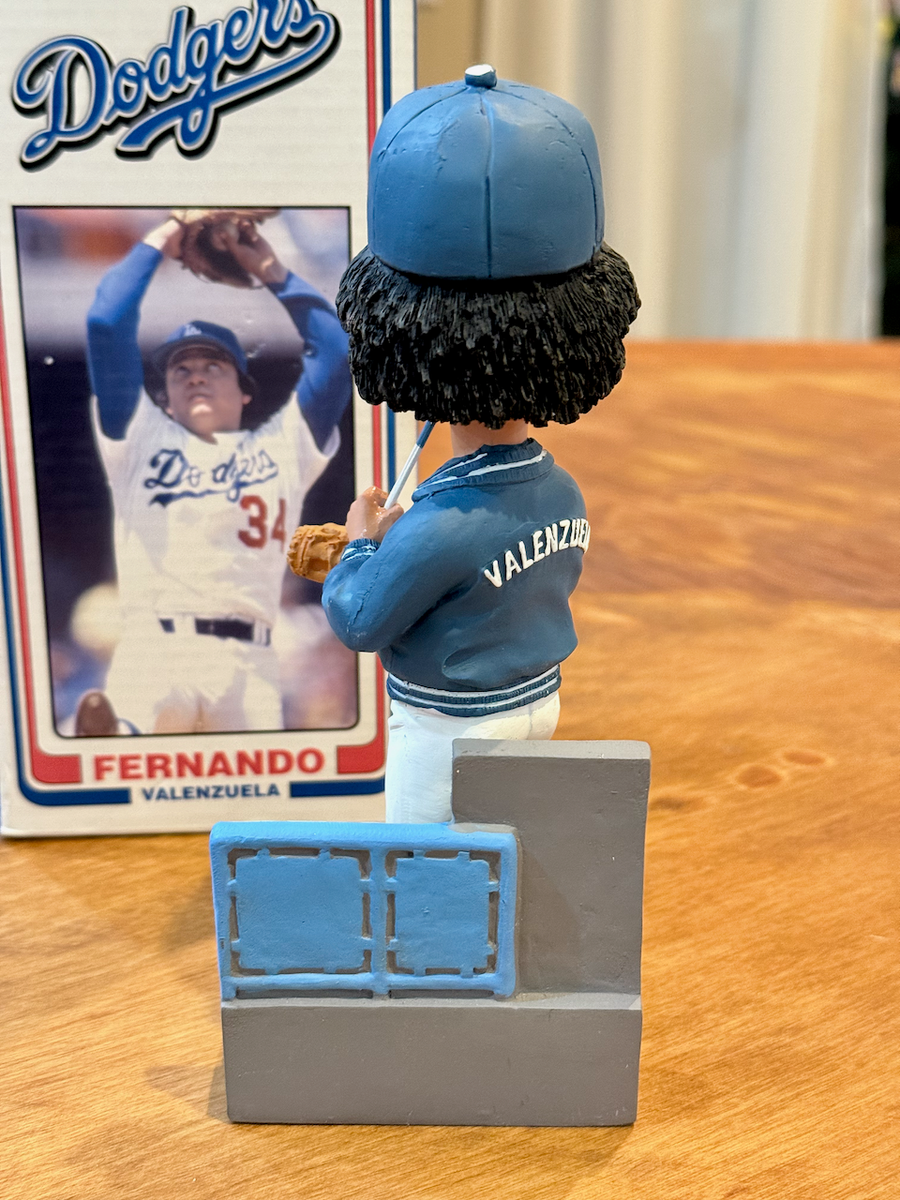 Fernando Valenzuela ボブルヘッド 34 Fernando Valenzuela 2023 Los Angeles Dodgers #34 Bobblehead