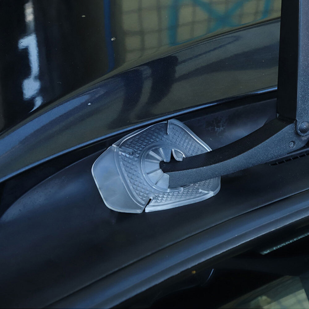 2X Silicone Car Windshield Wiper Hole Protector Cover Dustproof Car