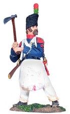 BRITAINS NAPOLEONIC FRENCH 36004 LIGHT INFANTRY SAPEUR 1 MIB