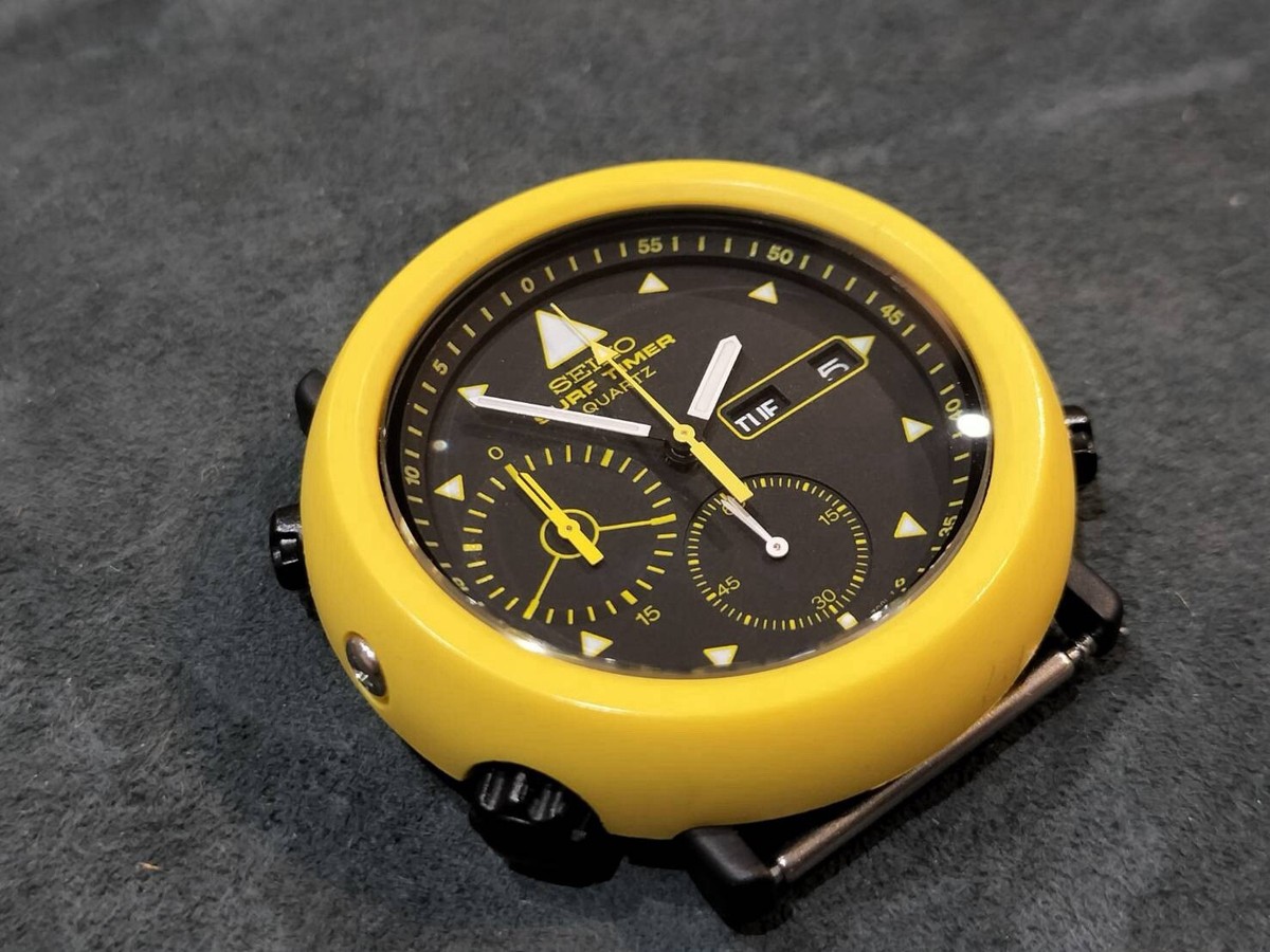 エムエーデザビエ　サンダーロ SEIKO Vintage 7A36-700A SURF TIMER QUARTZ Chronograph