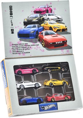 IN HAND 2024 Hot Wheels Street Of Japan JDM Multi Pack 6 Car Set