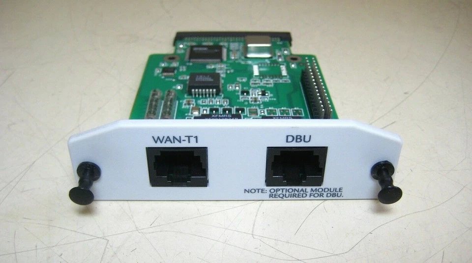 6X: ADTRAN 1202862L1 WAN-T1 DBU ADAPTER CARD + 6X: CONSOLE ADAPTER - Image 2 of 4