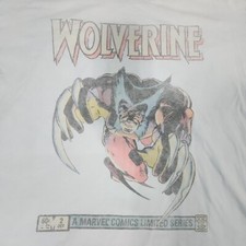 Wolverine 2000s Marvel Comics Limited Series T-shirt X-Men has Pit Stain
