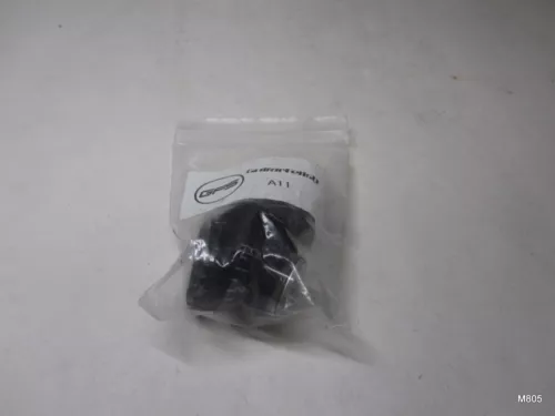 4 Vintage "Gibson Style" Chrome topped Black Bell Knobs A11