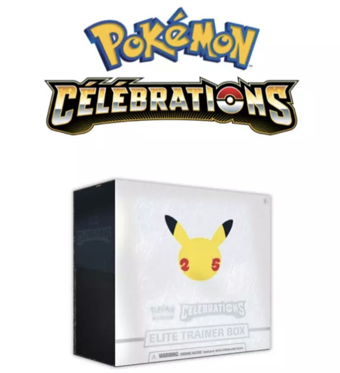 Pokémon Celebrations 25th Anniversary Elite Trainer Box Plus Pokémon Celebrations 25th Anniversary Elite Trainer Box Plus
