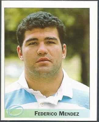 MERLIN RUGBY WORLD CUP 1995- #126-ARGENTINA-FEDERICO MENDEZ | eBay