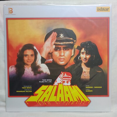 Salaami Vinyl LP Record Bollywood Music Nadeem Shravan Hindi Film Indian Mint