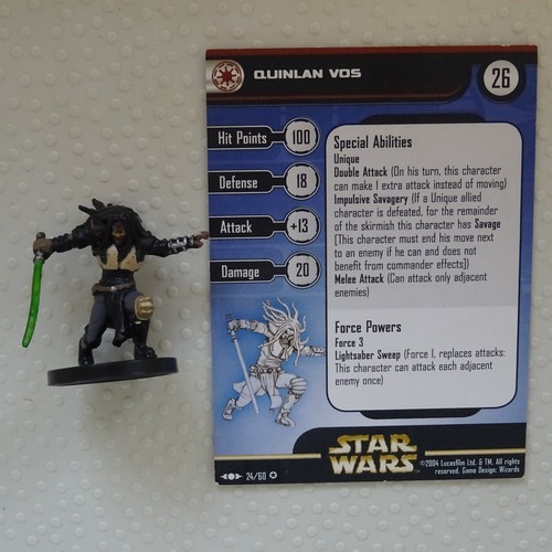 STAR WARS Miniatures Battles - MULTILIST Selection 25mm WEST END GAMES 1989 A45 - Picture 34 of 51