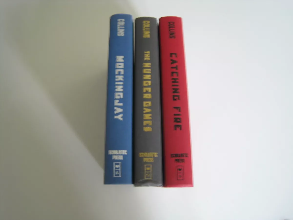 Hunger Games book set by Suzanne Collins, Hardcover