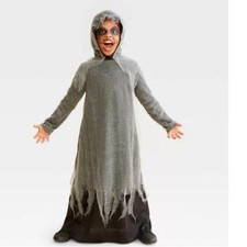 Boys Hyde and Eek CREEPY Robe Ghoul Zombie Halloween Costume Size Sm M Lar NWT