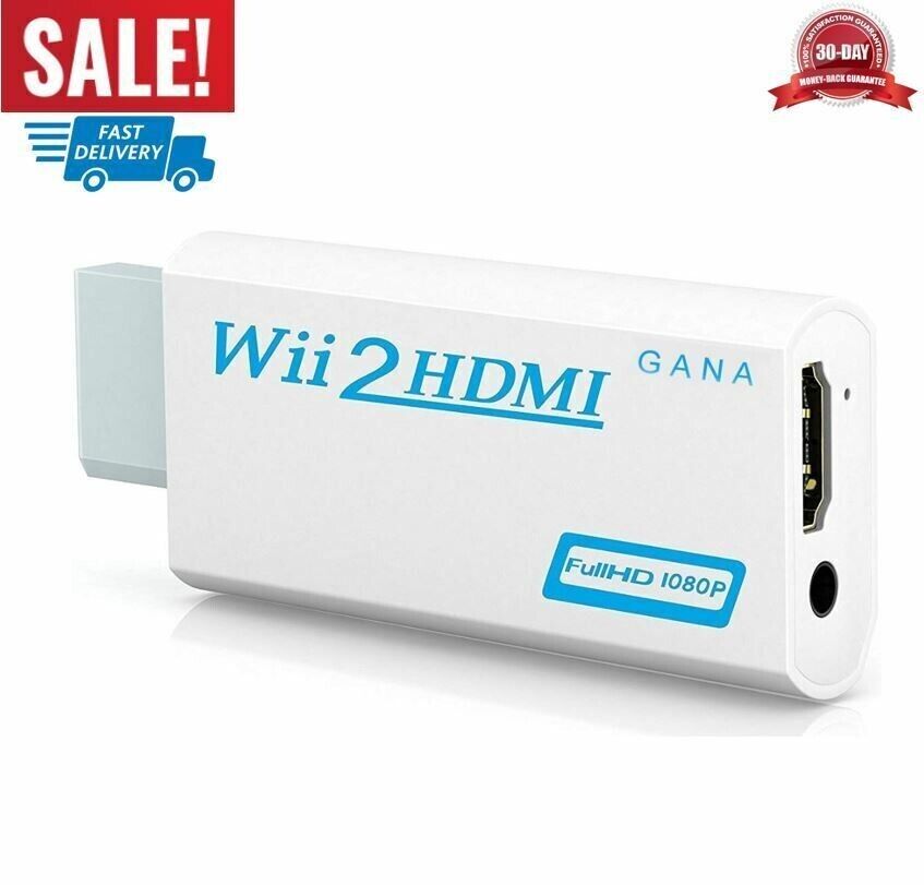 Adaptador Nintendo Wii A Hdmi + Cable Hdmi 1,5mts. Wiisanfer