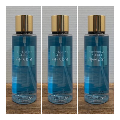 Victoria's Secret AQUA KISS Fragrance Mist Lot of