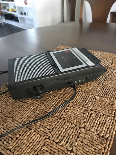 Vintage Sony Cassette Corder Recorder TCM-848 With Power Cable Tested. Read - Picture 11 of 11