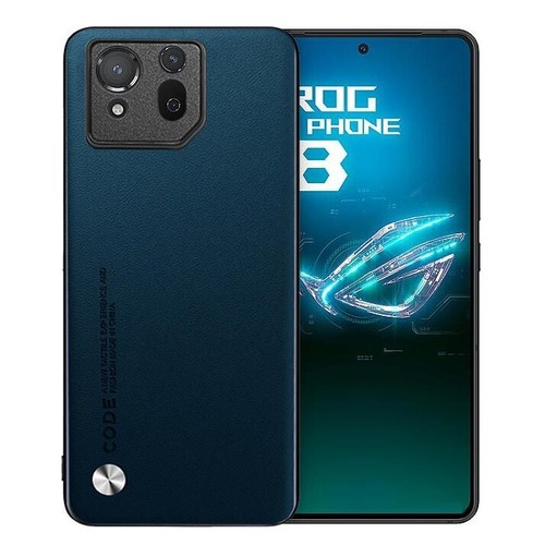 For ASUS Rog Phone8 8Pro Rog8 Plain Leather Fabric Coated Rubber hard case cover - Picture 13 of 21